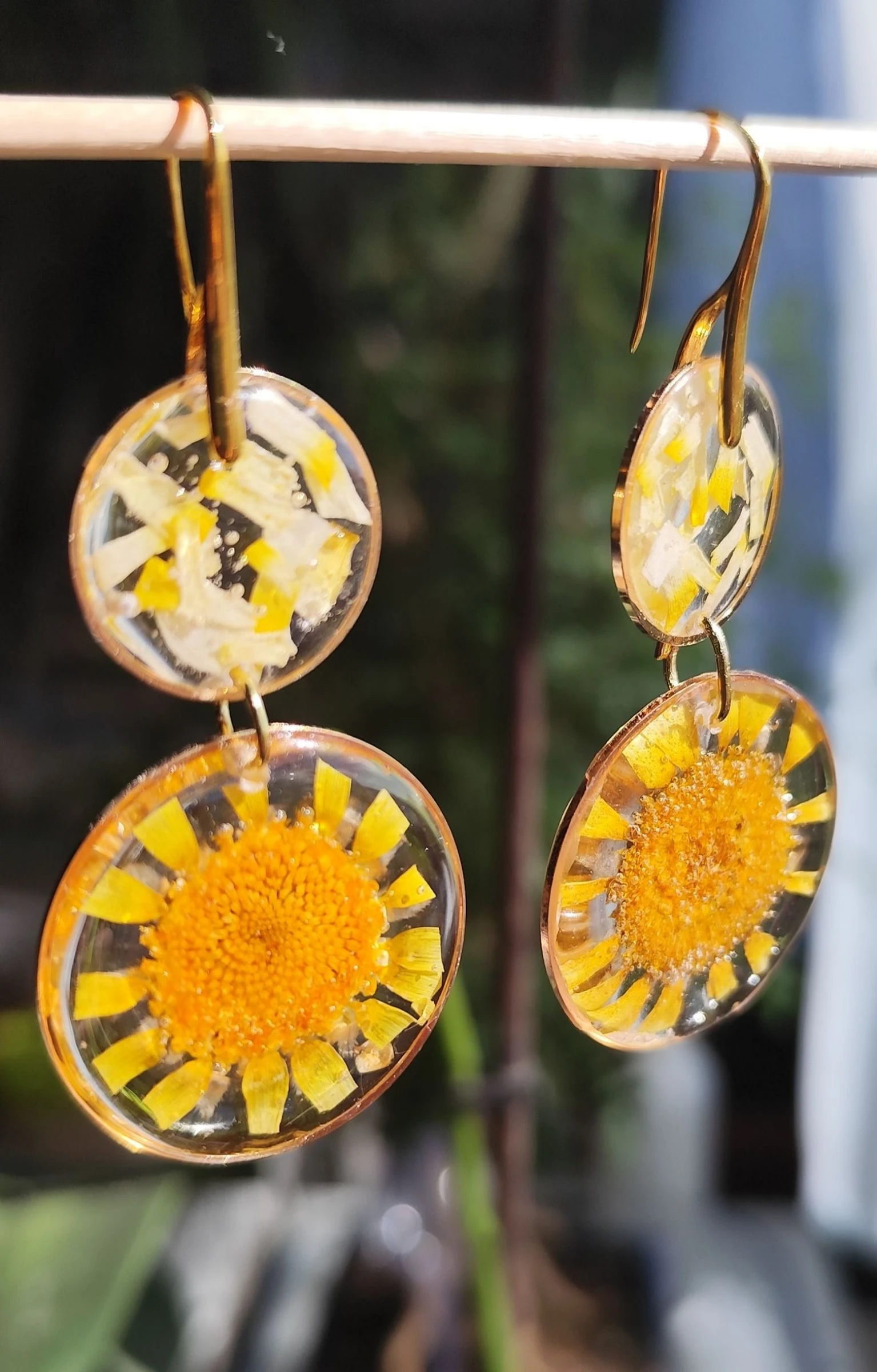 Pendientes Margaritas silvestres 